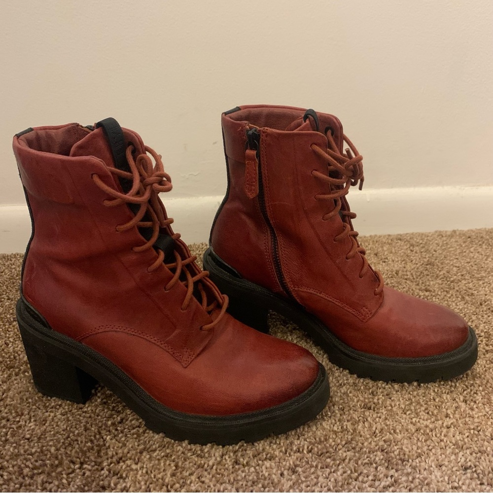 Red Frye Boot